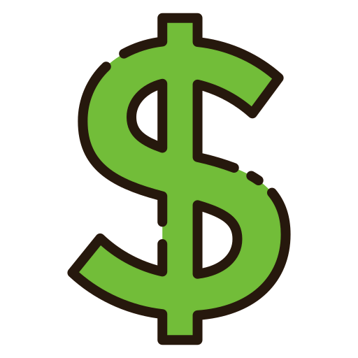 Dollar symbol icon