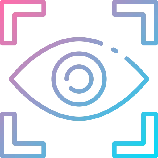 Eye scanner icon