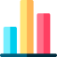 Bar chart icon 64x64