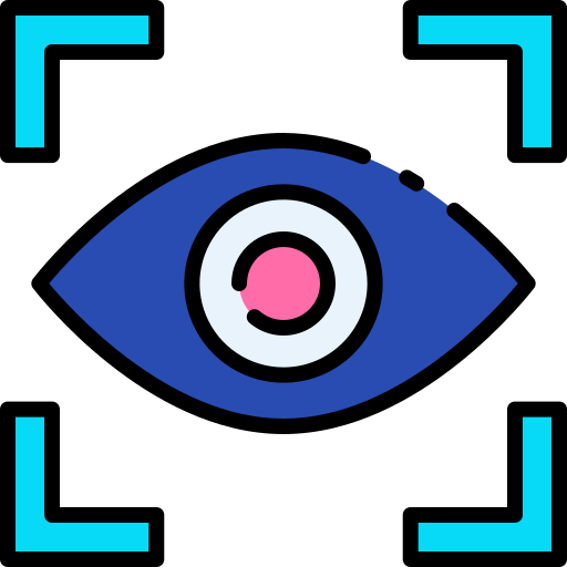 Eye scanner icon