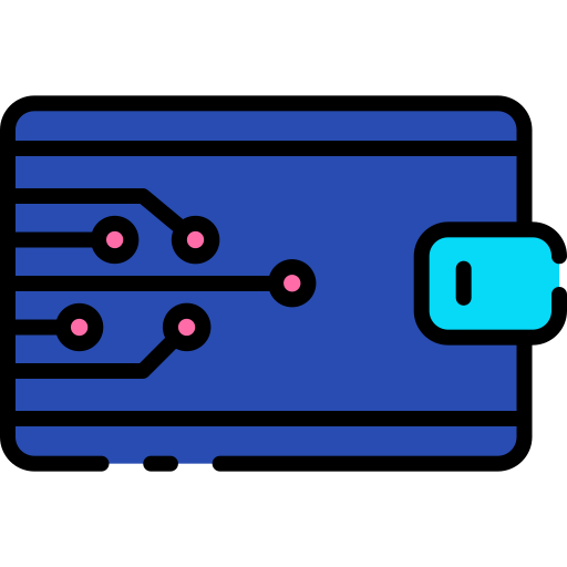 Digital wallet icon