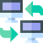 Data transfer ícone 64x64