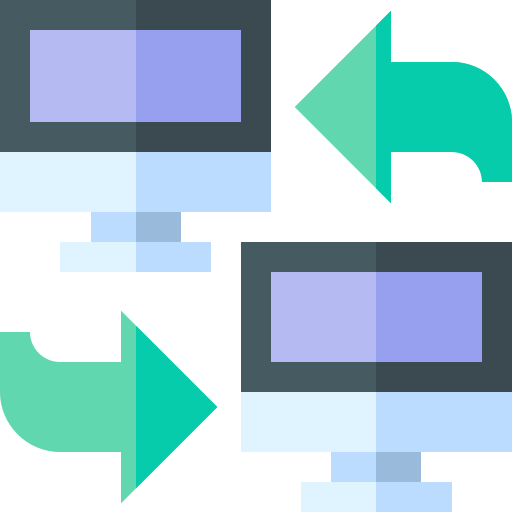 Data transfer icon