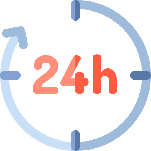 24 hours アイコン