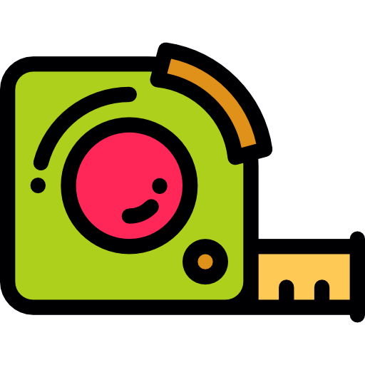 Measuring tape icon