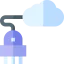 Cloud computing ícone 64x64