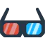 3d glasses icon 64x64