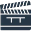 Clapperboard icon 64x64