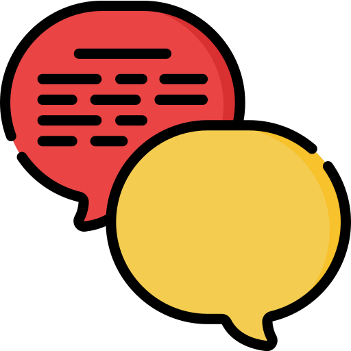 Bubble speech ícone
