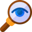 Magnifying glass icon 64x64