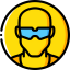 Safety glasses icon 64x64