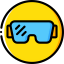 Safety glasses icon 64x64