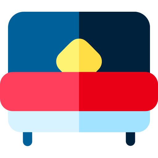 Single bed icon