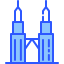 Petronas towers icon 64x64
