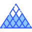 Louvre pyramid icon 64x64