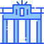 Brandenburg gate icon 64x64