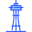 Космическая игла иконка 64x64