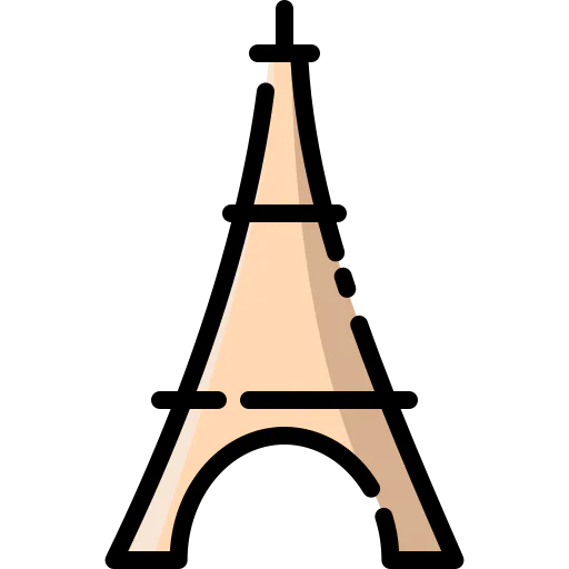 Eiffel tower ícono
