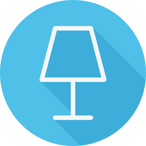 Table lamp icon