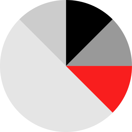 Pie chart biểu tượng