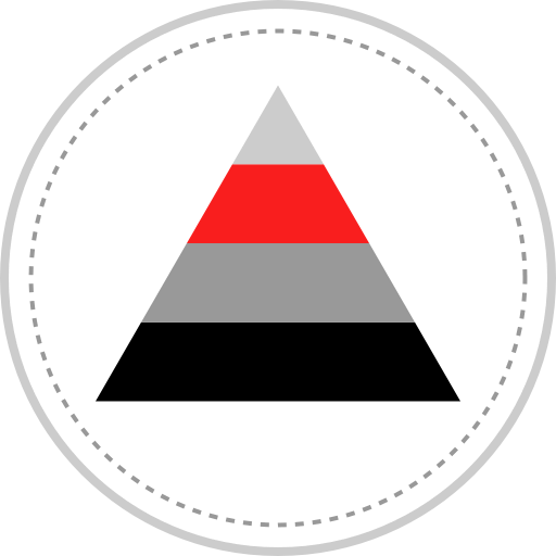 Pyramid chart 图标