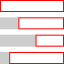 Bar chart icon 64x64