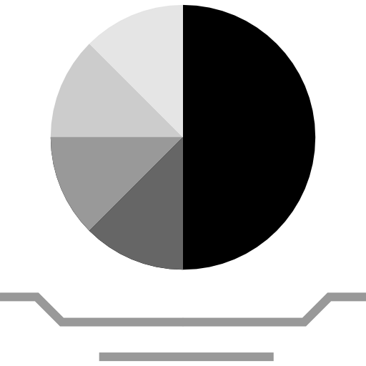 Pie chart 图标