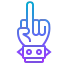 Middle finger icon 64x64