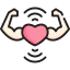 Healthy heart icon 64x64