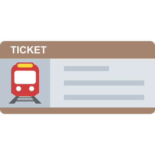 Train ticket іконка