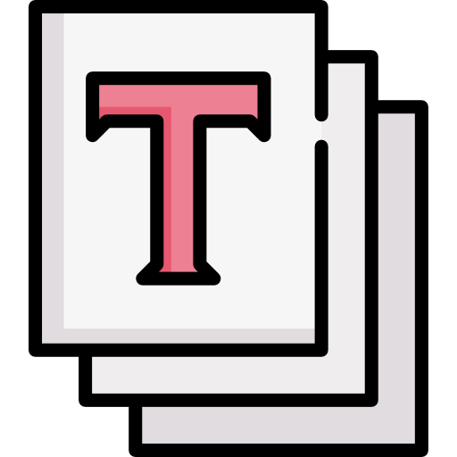 Text アイコン