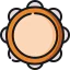 Tambourine icon 64x64