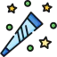 Party whistle icon 64x64