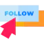 Follow icône 64x64