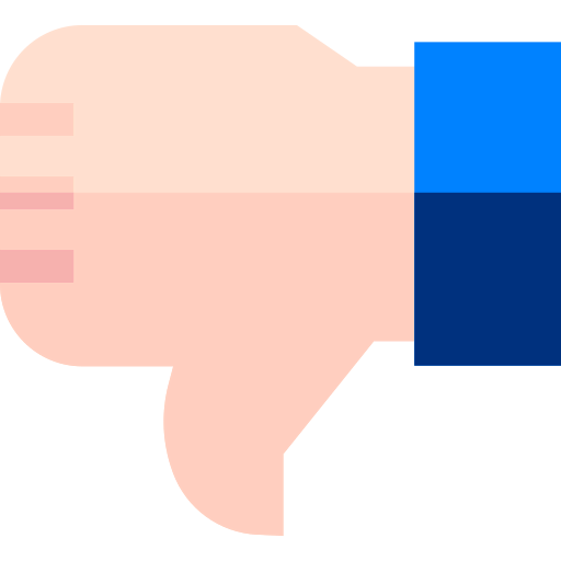 Thumb down icon