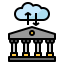 Cloud banking icon 64x64