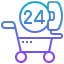 24 hours icon 64x64