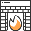 Fire place Symbol 64x64