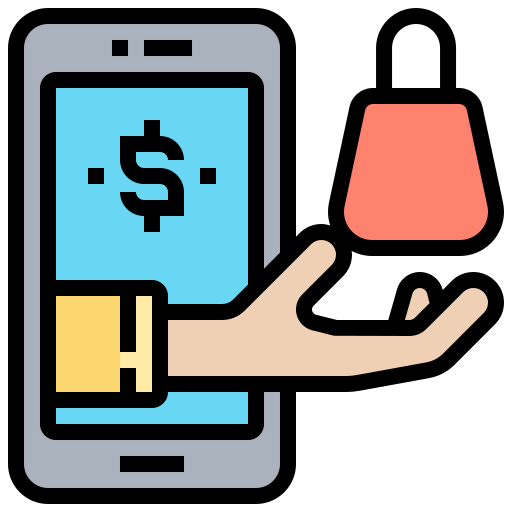 Online shop icon