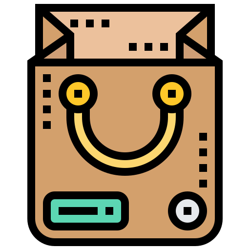 Shopping bag icon