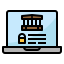 Online banking icon 64x64