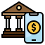 Mobile banking icon 64x64