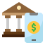 Mobile banking icon 64x64