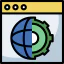 Earth grid іконка 64x64