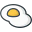 Fried egg іконка 64x64