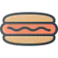 Hot dog ícono 64x64