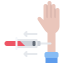 Blood sample icon 64x64