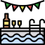 Birthday and party biểu tượng 64x64