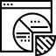 Line chart ícono 64x64