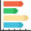 Bar chart icon 64x64